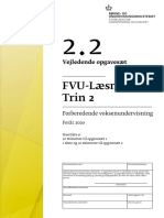 FVU-læsning Vejledende 2.2 2020 Skriftlig