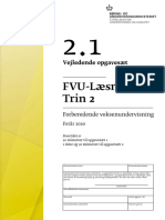 FVU-læsning Vejledende 2.1 2020 Opgaver