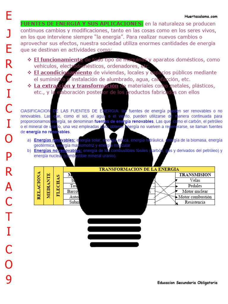 Fuentes de Energía: Clasificación y Uso | PDF | Desarrollo energético ...
