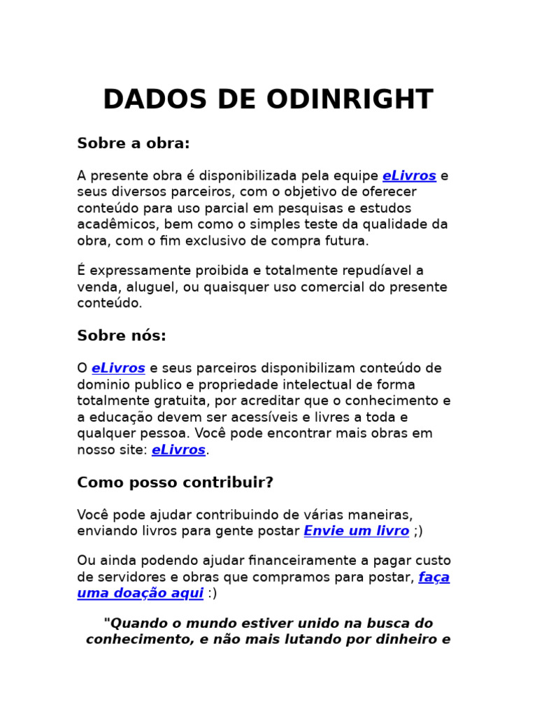 O Óbvio Também Precisa Ser Dito - Guilherme Pintto | PDF | Amor | Tempo