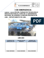 Plan de Emergencias