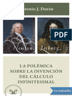 La Polemica Sobre La Invencion Del Calculo Infinitesimal - Antonio J Duran Guardeno