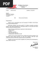 Contoh Announcement Singkat2 | PDF