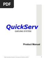 QUICKSERV VERSION 2 STANDARD Product Manual 2023