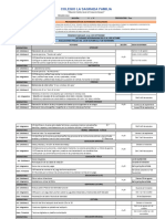 Programación de Actividades - Primero A y B T3