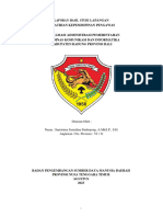 Laporan Individu Hasil Studi Lapangan Santisima