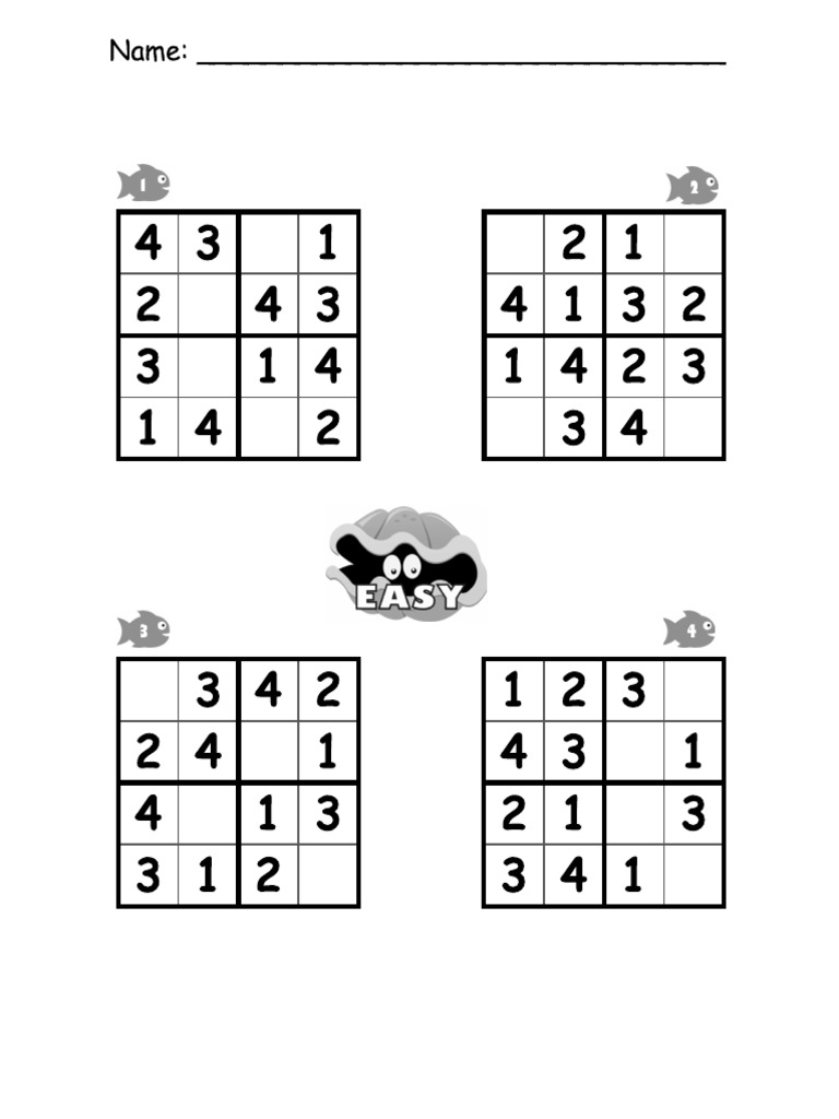 Sodoku 2 | PDF