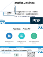 Aula - 5 - Fragmentação de Sólidos (Parte I)