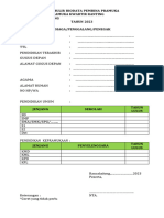 Formulir Biodata Pembina Pramuka Kwarran 2023-1