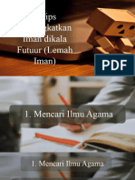 7 Tips Meningkatkan Iman Dikala Futuur (Lemah Iman)