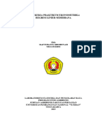 Buku Kerja Praktikum Ekonometrika Regresi Linier Sederhana: Oleh Maftuhatul Khoiryyah NIM 135210053