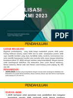 Sosialisasi Pos Akmi 2023
