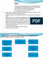 Bahan Kuliah Pembangunan Bidang Ekonomi