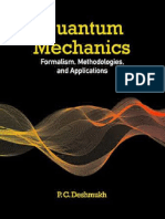 Deshmukh PC Quantum Mechanics Formalism Methodologies and AP