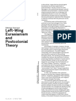 Nikolay Smirnov, Left-Wing Eurasianism and Postcolonial Theory (2019) 
