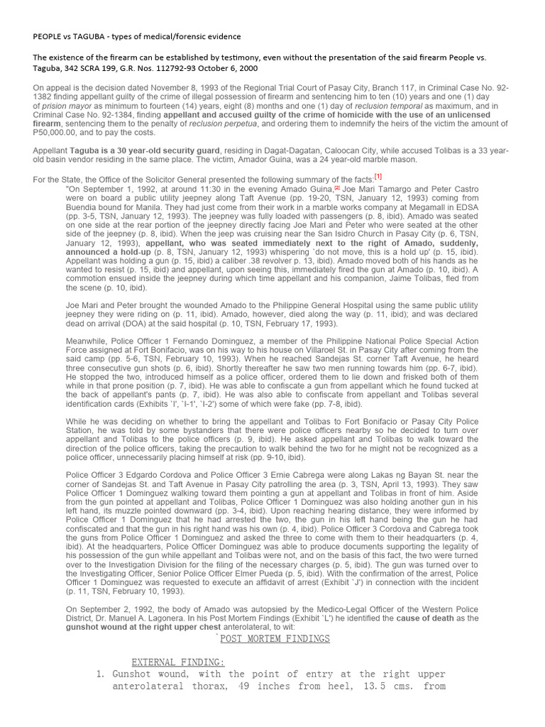 People vs taguba pdf witness prosecutor