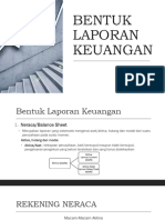 Pertemuan 2 BENTUK LAPORAN KEUANGAN