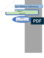 Modul Ajar Bahasa Indonesia: Bab Viii Teks Puisi Fase E Kelas X SMA/MA