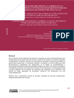 El Enfoque Humanitario Frente Al Jurídico en La Búsqueda de Personas Víctimas de Desaparición Forzada