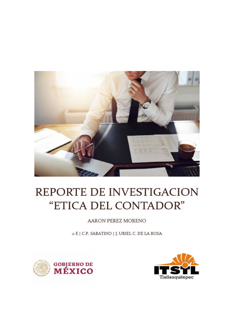 Codigo de Etica Del Contador | PDF | Contador