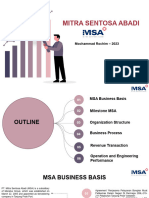 MSA LAY OUT and Org Chart