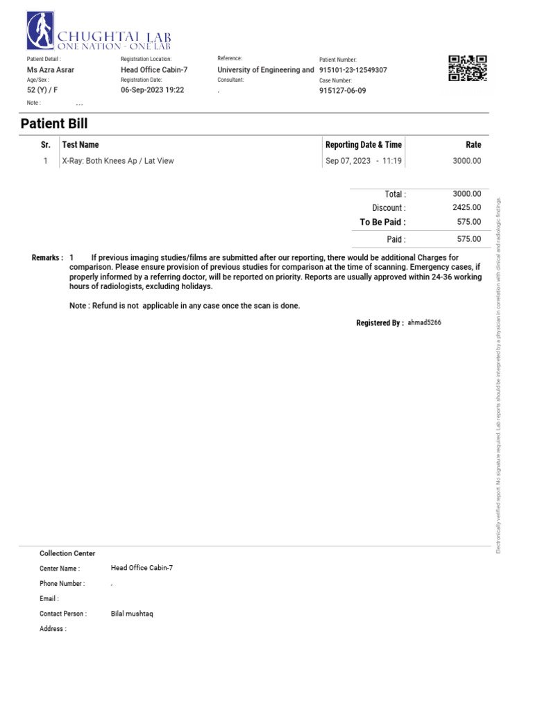Report Viewer PDF Radiology Health Care