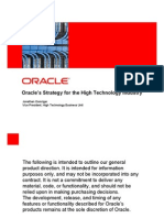 Oracle's Strategy For The High Technology Industry - P14