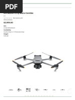 DJI Mavic 3 Fly More Combo DRONE SPEC