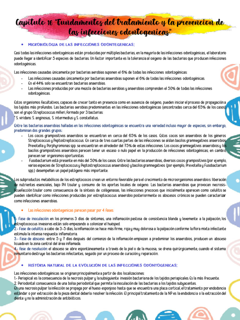 Fundamentos Del Tratamiento Y La Prevención De Las Infecciones Pdf