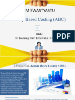 Putri Ernawati - 1817011040 - Activity Based Costing (ABC)