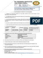 MTI - DHERST - Academic Application Form 2024