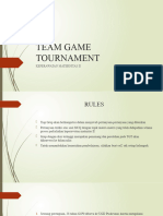 TEAM GAME TOURNAMENT Mater 2 2022