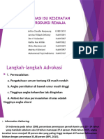 Advokasi Isu Kesehatan Reproduksi Remaja