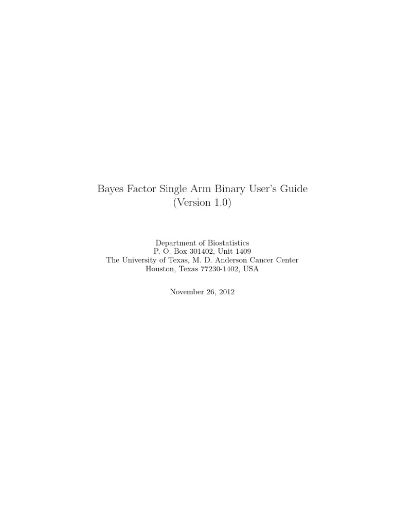 Usersguide bayesfactorbinary download free pdf hypothesis command