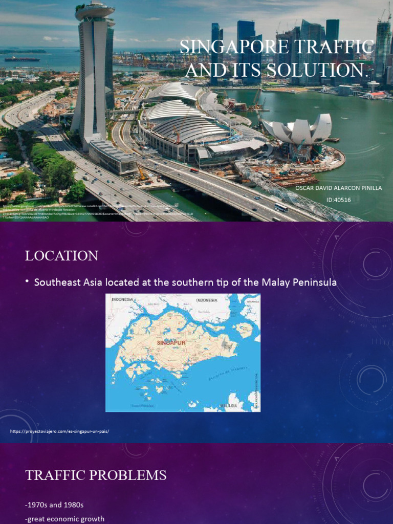 Singapore's Traffic Solutions Explained | PDF | Traffic | Transport