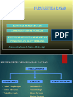 Gambaran Umum Farmasi Dan Pengenalan Alat