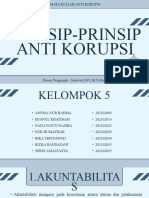 Prinsip Anti Korupsi Kelompok 5