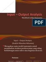 Input Output 1