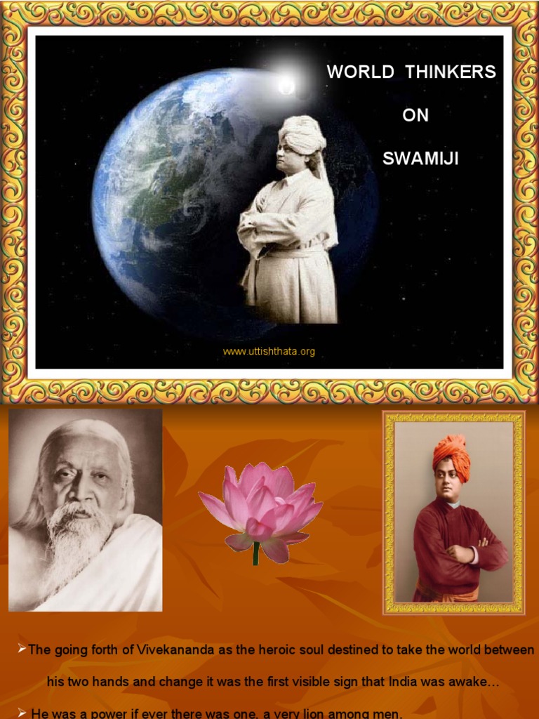 World Thinkers On Swamiji | PDF