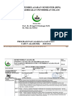 RPS Analisis Kebijakan Pendidikan S3 2021