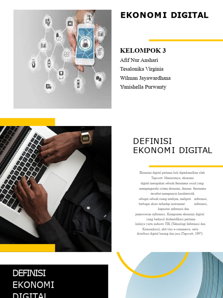 Presentasi Ekonomi Digital Pdf