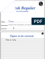 Provisions For Filing Return of Income and Self-Assessment 02 - Class Notes - Udesh Regular - Group 1