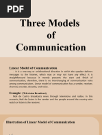 Models of Communication