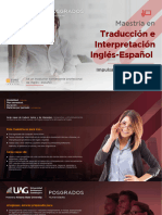 Maestria en Traduccion e Interpretacion Ingles Espanol - JST