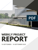 Weekly Project Report 10 Septemer - 16 September 2023