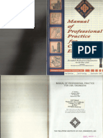 PICE Manual of Professional Practice For Civil Engineers