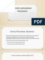 Sistem Pencatatan Akuntansi X Akl