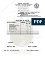 Inventario Final 2022-2023 2º C