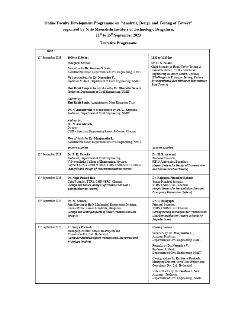 Tower Design & Testing Workshop | PDF | Engineering