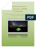 Organización de La Pernoctación GBMM 1ºTGMNTL